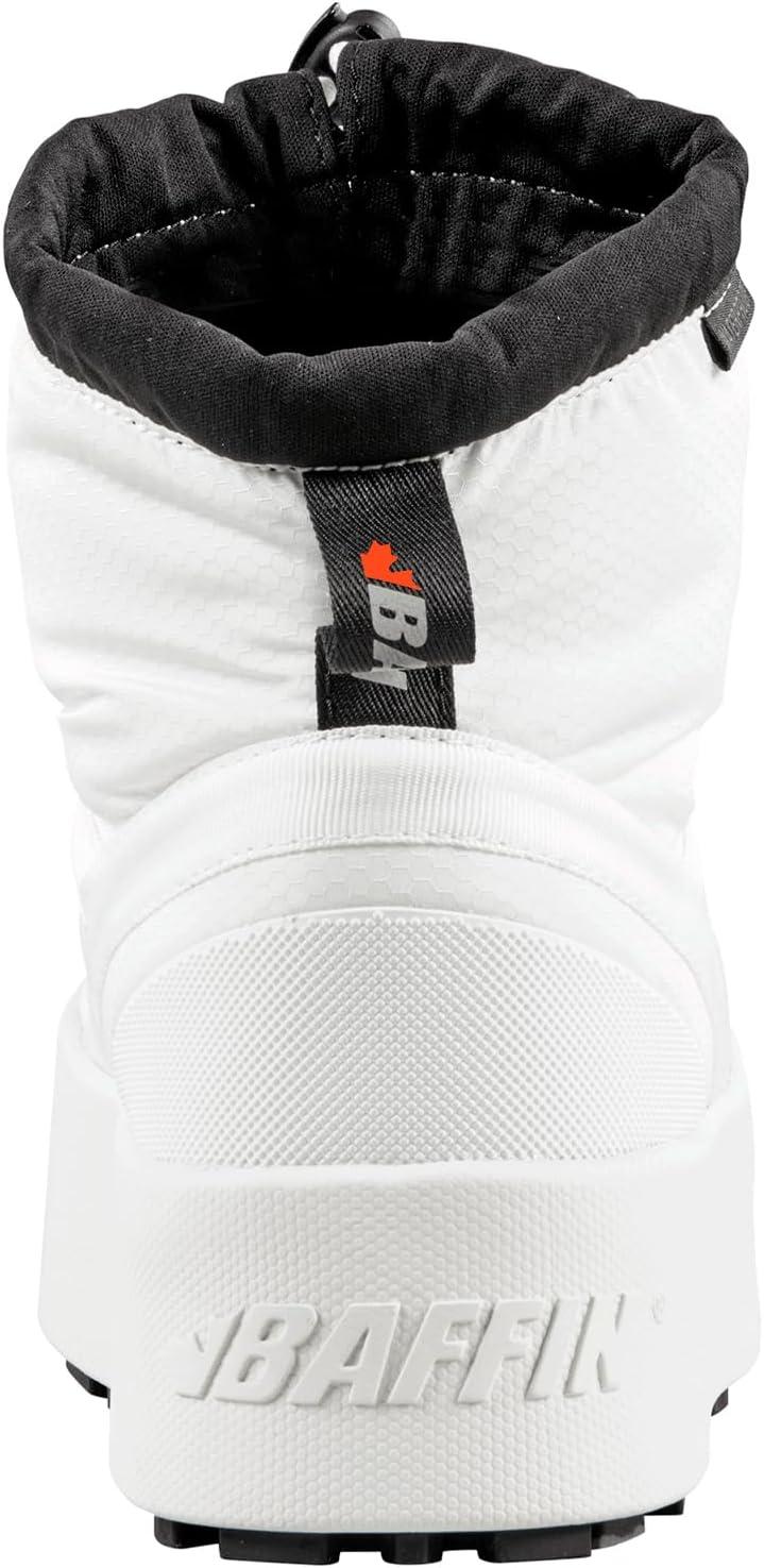image:imageBaffin Womens TORNIO Waterproof Insulated LowHeight Snow Boots wNylon Upper SlipResistant Base amp Polar Rubber OutsoleWhite