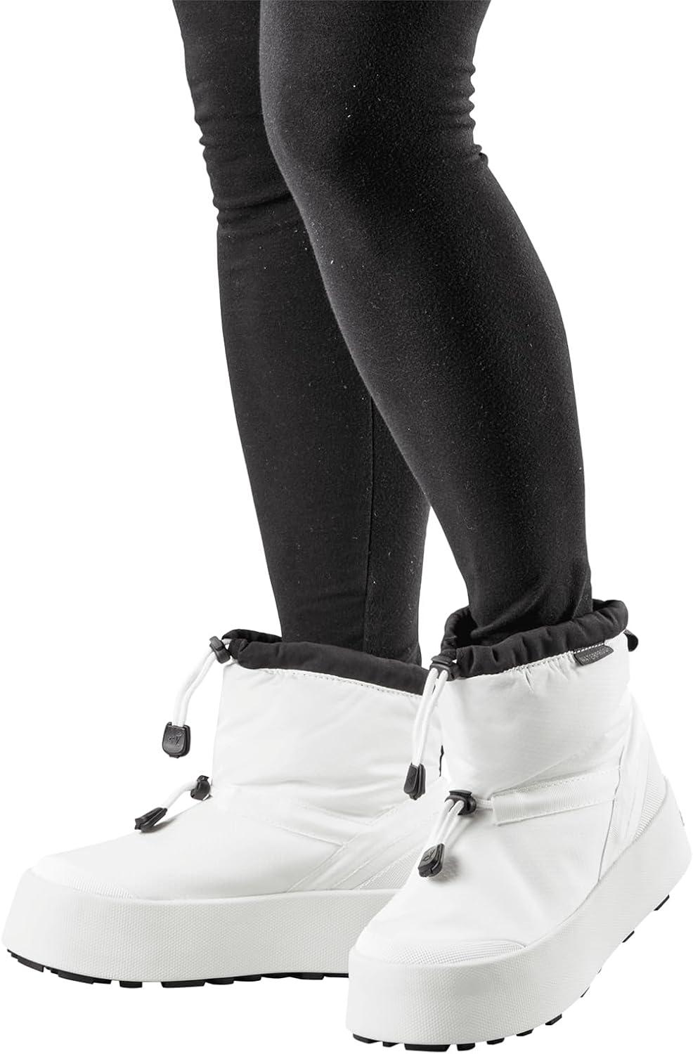 image:imageBaffin Womens TORNIO Waterproof Insulated LowHeight Snow Boots wNylon Upper SlipResistant Base amp Polar Rubber OutsoleWhite