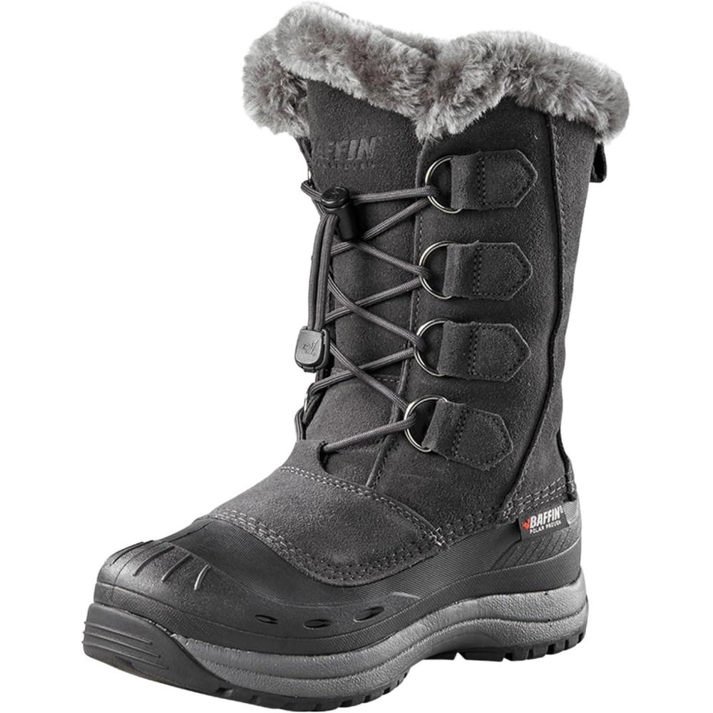 image:imageBaffin Chloe Womens Boots Mid Height for snowcovered terrainsCharcoal