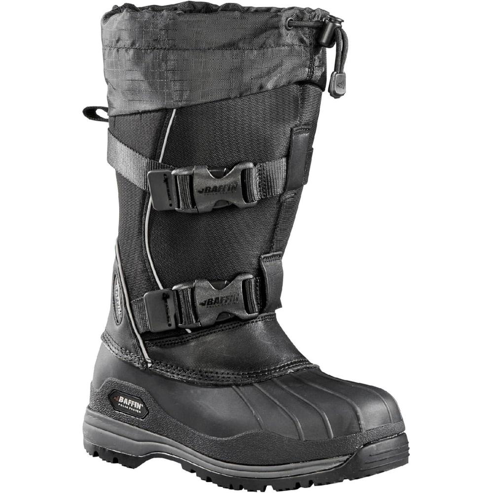 image:imageBaffin Impact Womens Boots Calf Height Available in Black for SnowCovered terrain Snowshoe CompatibleBlack