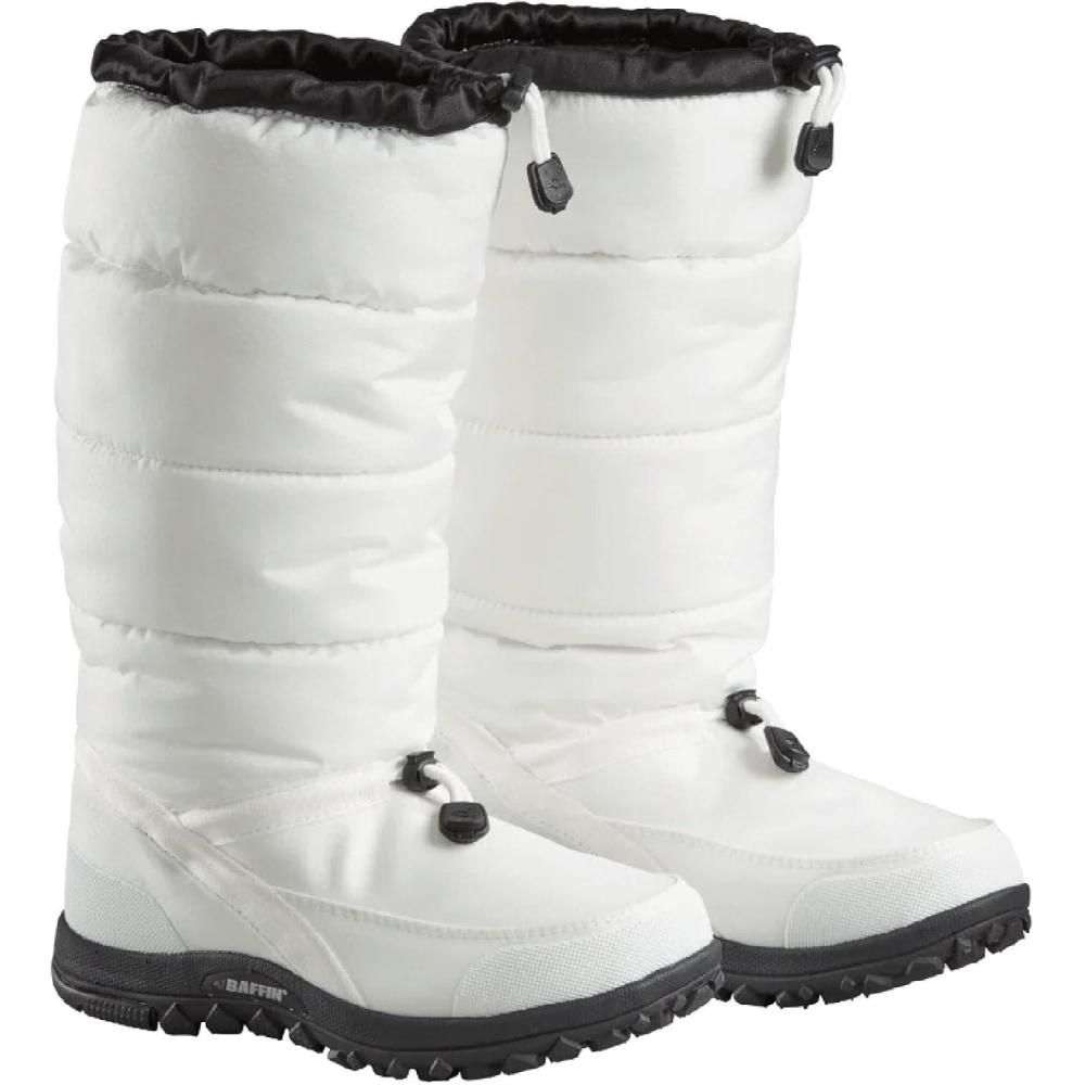 image:imageBaffin Womens CLOUD Tall Waterproof Insulated Lightweight TundraRated SlipResistant Cold Weather Winter Snow BootsWhite