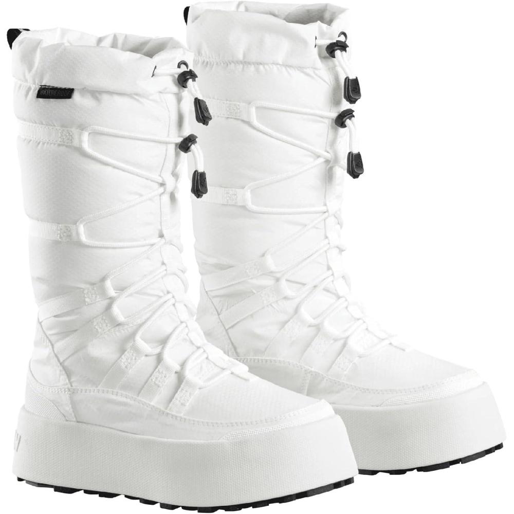 image:imageBaffin Womens GENEVA Tall Waterproof Insulated Lightweight TundraRated SlipResistant Cold Weather Winter Snow BootsWhite