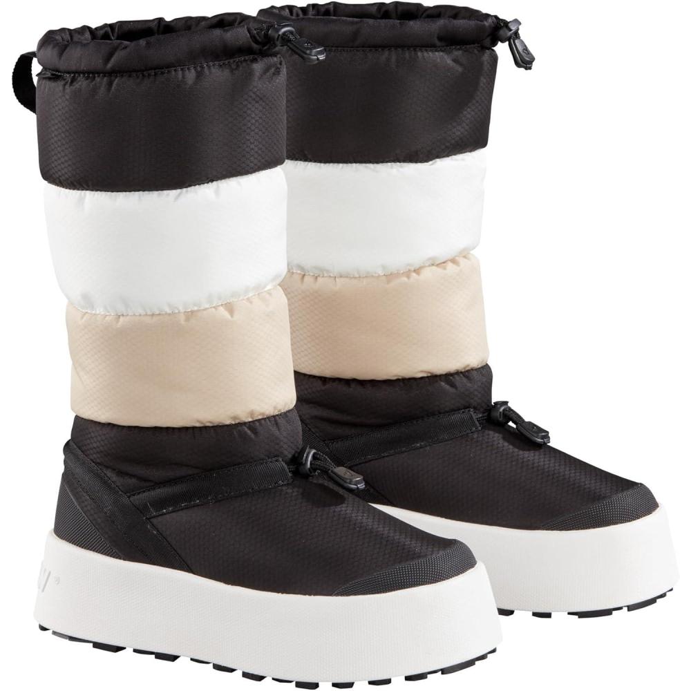 image:imageBaffin Womens MERIBEL Tall Waterproof Insulated Lightweight Tundra Rated SlipResistant Cold Weather Winter Snow BootsKicker Black
