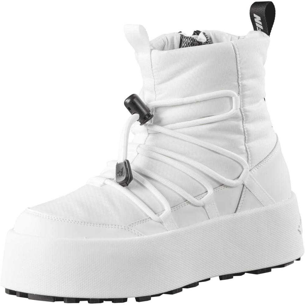 image:imageBaffin Womens ROSA Waterproof Insulated LowHeight Outdoor Snow Boots wSlipResistant Platform Base amp Polar Rubber OutsoleWhite