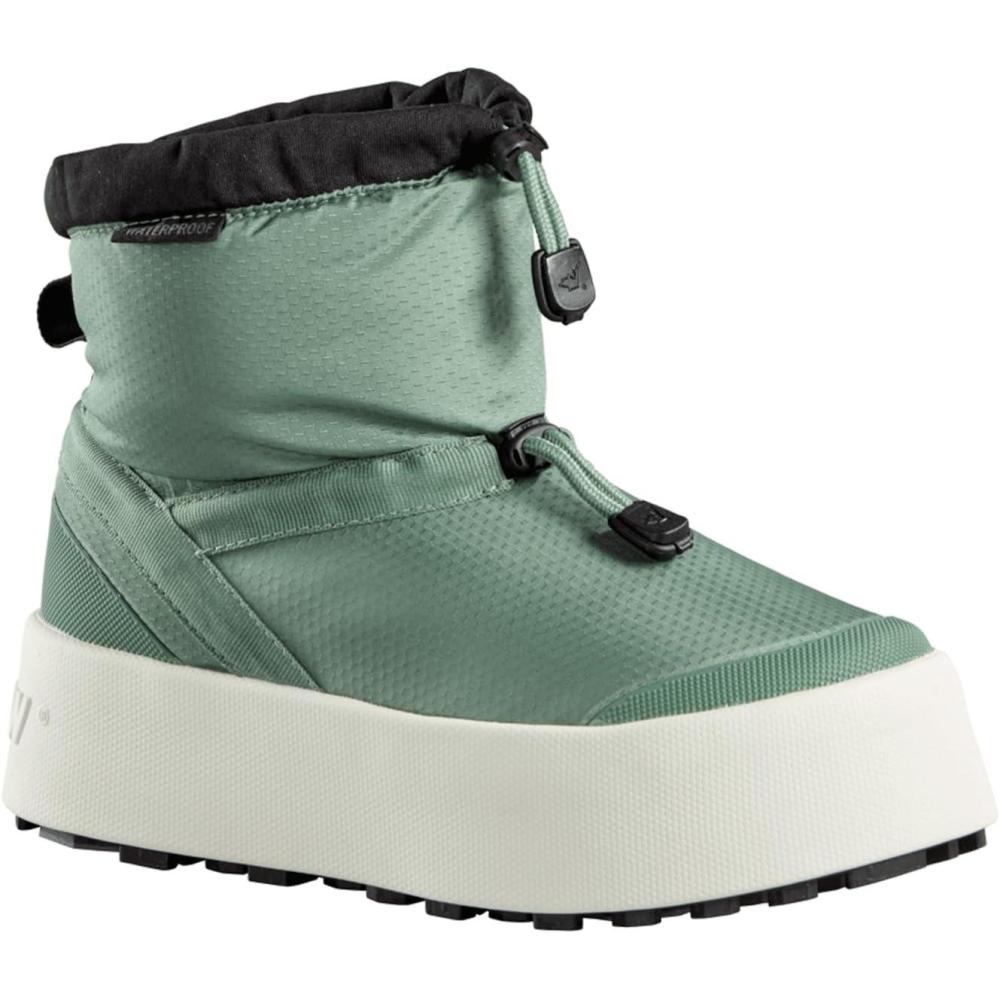 image:imageBaffin Womens TORNIO Waterproof Insulated LowHeight Snow Boots wNylon Upper SlipResistant Base amp Polar Rubber OutsoleSea Green