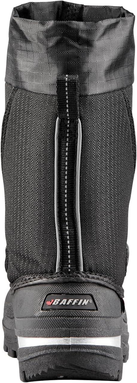 image:imageBaffin Kids Junior MUSTANG Waterproof Insulated Tundra Rated Breathable NylonRubber Tall Height Winter Outdoor Snow BootsBlack
