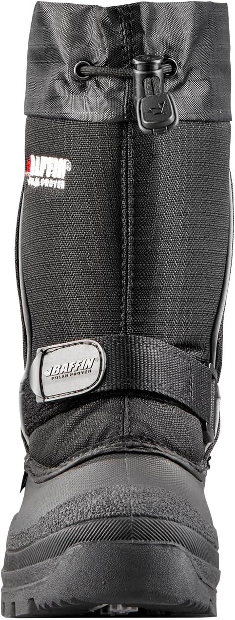 image:imageBaffin Kids Junior MUSTANG Waterproof Insulated Tundra Rated Breathable NylonRubber Tall Height Winter Outdoor Snow BootsBlack