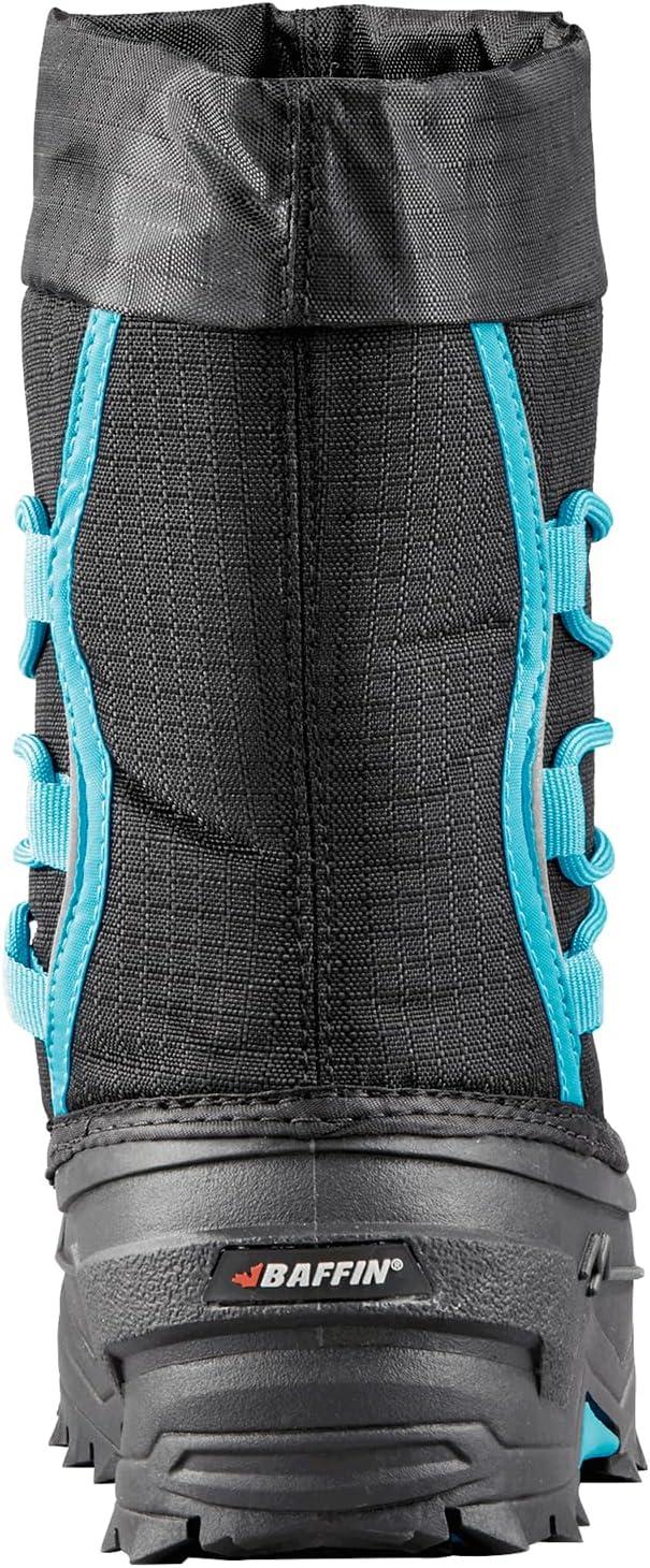 image:imageBaffin Kids Junior YOUNG SNOGOOSE Insulated Waterproof Flexible ComfortFit MultiLayer Tall Snow Boots wPolar Rubber BaseBlackBlue