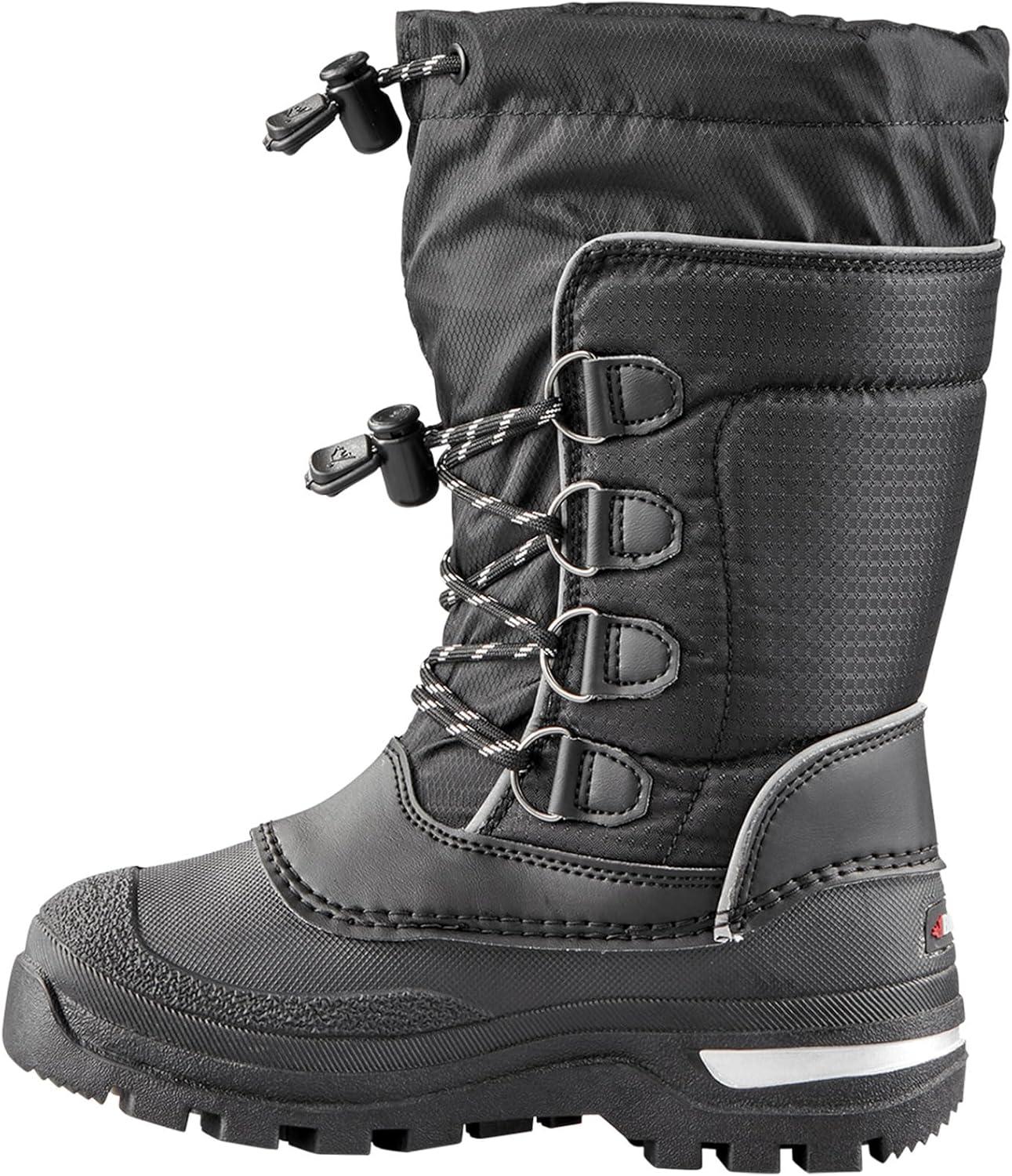 image:imageBaffin Unisex Kids PINETREE Waterproof Insulated MidCalf Winter Boots wComfortFit Inner Boot System amp Arctic Rubber BaseBlack