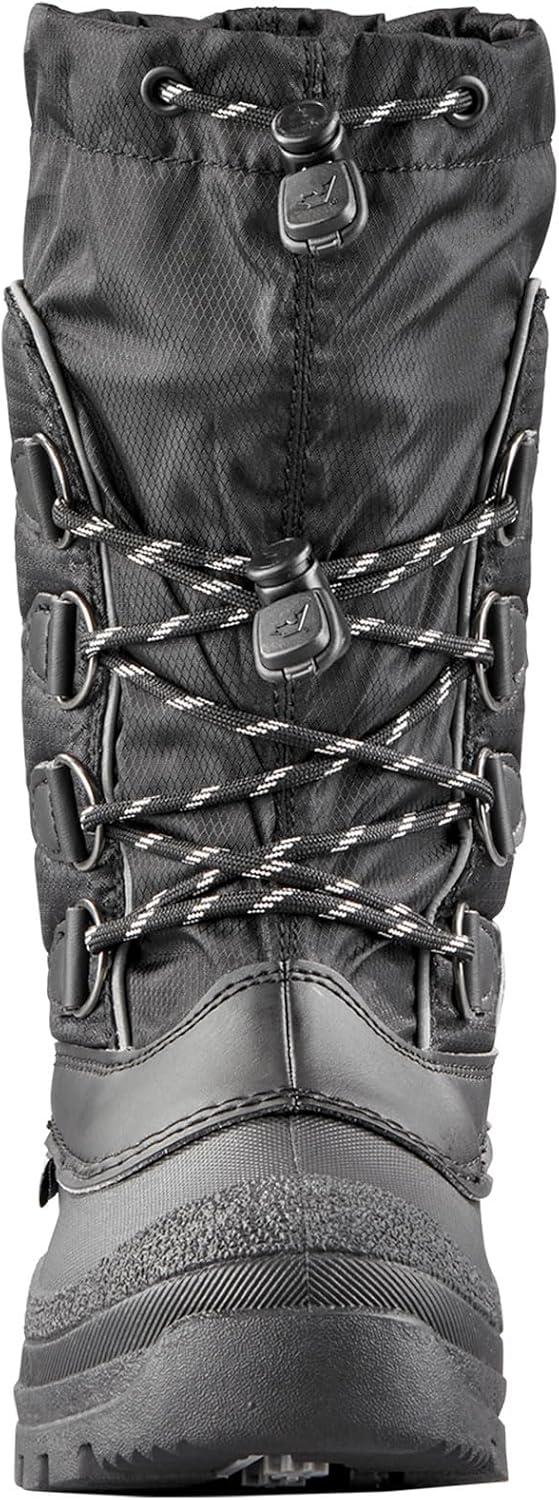image:imageBaffin Unisex Kids PINETREE Waterproof Insulated MidCalf Winter Boots wComfortFit Inner Boot System amp Arctic Rubber BaseBlack