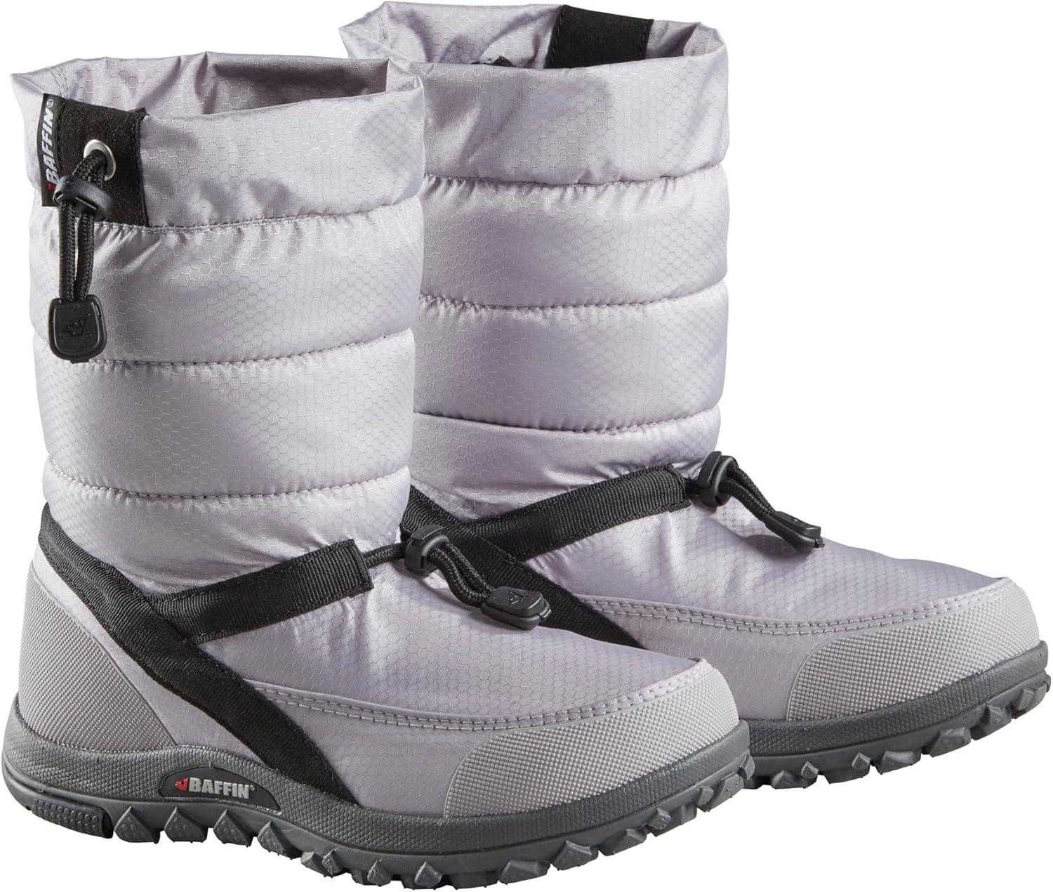 image:imageBaffin Womens CLOUD LOW Waterproof Breathable Lightweight Winter SlipResistant MidHigh Boots for Hiking amp Casual WearCoastal Grey