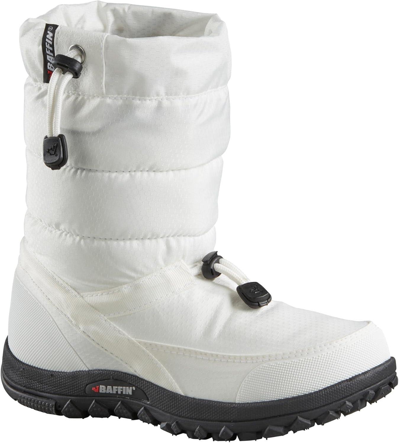 image:imageBaffin Womens CLOUD LOW Waterproof Breathable Lightweight Winter SlipResistant MidHigh Boots for Hiking amp Casual WearWhite