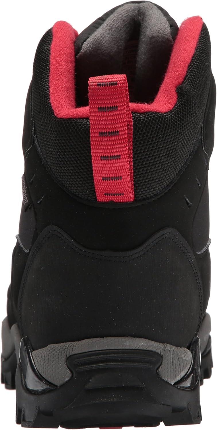 image:imageBaffin Womens HIKE Mid Waterproof Insulated Lightweight TundraRated Cold Weather Boots for Hiking Trekking amp CampingBlackRed