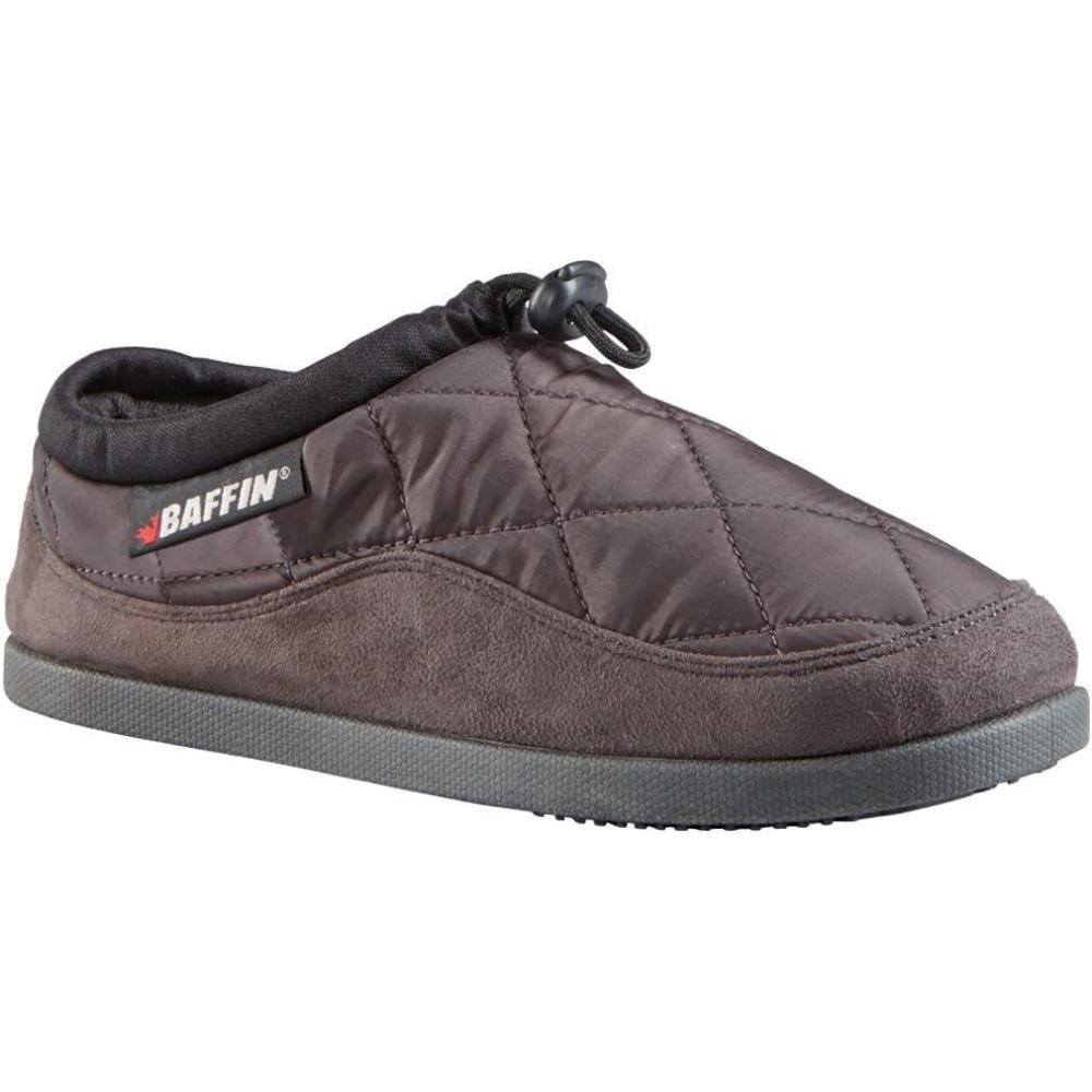 image:imageBaffin Unisex CABIN Hybrid Waterproof Insulated Lightweight Breathable Soft Adjustable IndoorOutdoor Slipon SlipperCharcoal