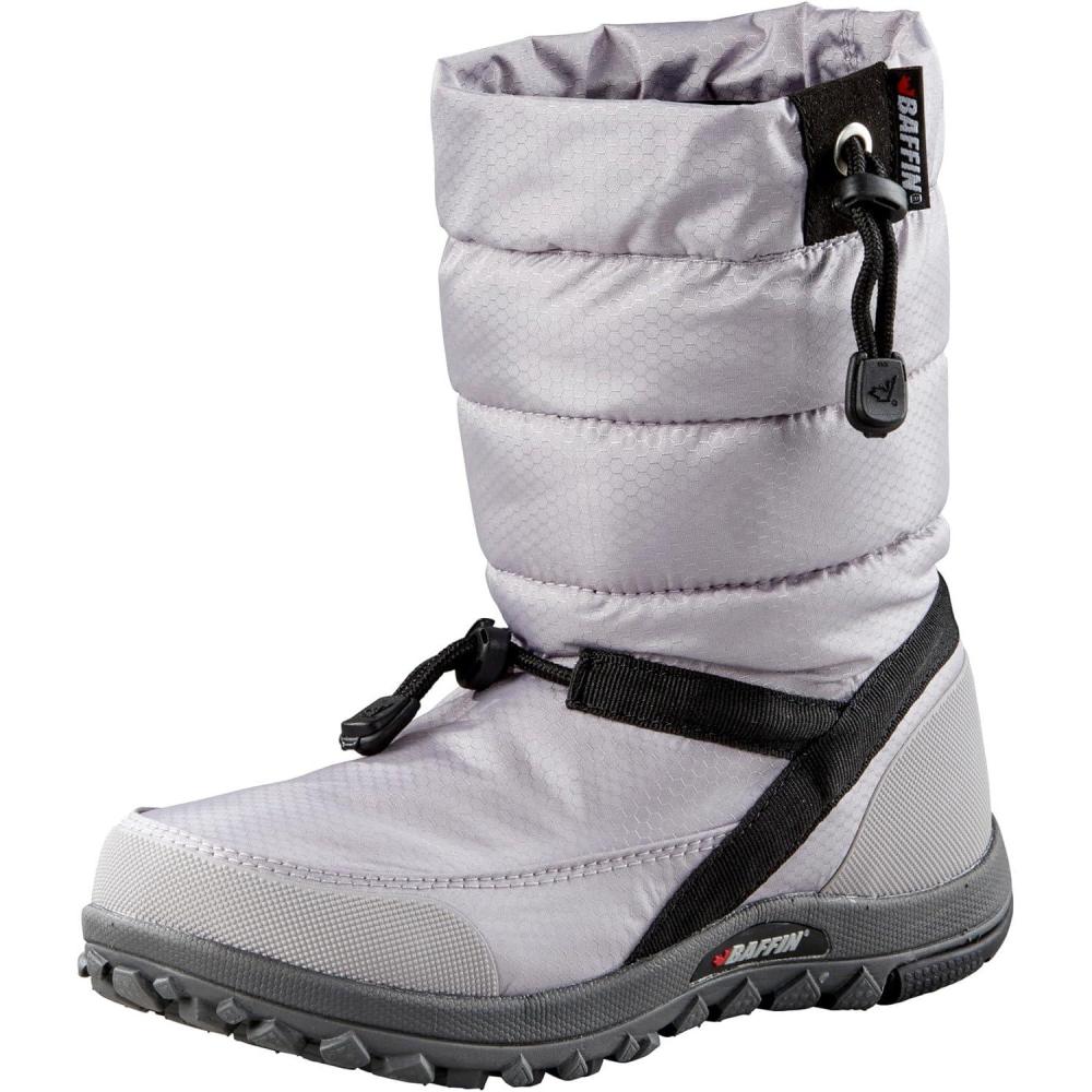 image:imageBaffin Womens CLOUD LOW Waterproof Breathable Lightweight Winter SlipResistant MidHigh Boots for Hiking amp Casual WearCoastal Grey