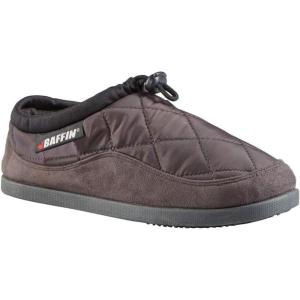 Baffin Unisex CABIN Hybrid Waterproof Insulated Lightweight Breathable Soft Adjustable Indoor/Outdoor Slip-on Slipper(Charcoal)