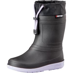 Baffin Unisex Kids’ ICE CASTLE Waterproof Insulated Multi-Layer Winter Snow Boots, Polar Rubber Base & Moisture-Wicking Liner(Black/Lavender)