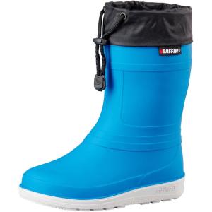 Baffin Unisex Kids’ ICE CASTLE Waterproof Insulated Multi-Layer Winter Snow Boots, Polar Rubber Base & Moisture-Wicking Liner(Blue)